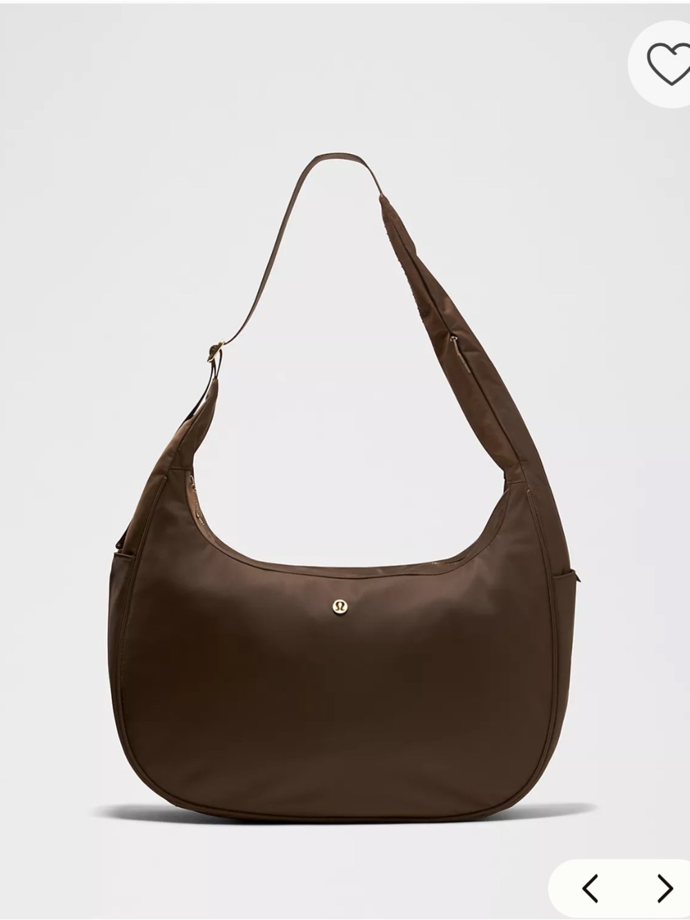 Lululemon Brown City Essentials Shoulder Bag 4L